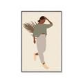 Picture of Palm Girl Fashion III _GroupedProduct_Rectangle_Portrait_Canvas_Framed_