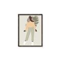 Picture of Palm Girl Fashion IV _GroupedProduct_Rectangle_Portrait_Canvas_Framed_