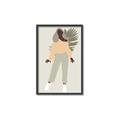 Picture of Palm Girl Fashion IV _GroupedProduct_Rectangle_Portrait_Canvas_Framed_