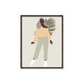 Picture of Palm Girl Fashion IV _GroupedProduct_Rectangle_Portrait_Canvas_Framed_