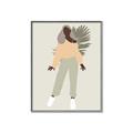Picture of Palm Girl Fashion IV _GroupedProduct_Rectangle_Portrait_Canvas_Framed_
