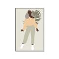 Picture of Palm Girl Fashion IV _GroupedProduct_Rectangle_Portrait_Canvas_Framed_