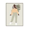 Picture of Palm Girl Fashion IV _GroupedProduct_Rectangle_Portrait_Canvas_Framed_