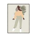 Picture of Palm Girl Fashion IV _GroupedProduct_Rectangle_Portrait_Canvas_Framed_