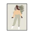 Picture of Palm Girl Fashion IV _GroupedProduct_Rectangle_Portrait_Canvas_Framed_