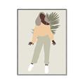 Picture of Palm Girl Fashion IV _GroupedProduct_Rectangle_Portrait_Canvas_Framed_