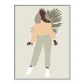 Picture of Palm Girl Fashion IV _GroupedProduct_Rectangle_Portrait_Canvas_Framed_