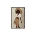 Picture of Fashion lady II _GroupedProduct_Rectangle_Portrait_Canvas_Framed_