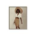 Picture of Fashion lady II _GroupedProduct_Rectangle_Portrait_Canvas_Framed_