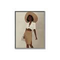 Picture of Fashion lady II _GroupedProduct_Rectangle_Portrait_Canvas_Framed_