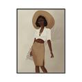 Picture of Fashion lady II _GroupedProduct_Rectangle_Portrait_Canvas_Framed_