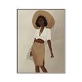Picture of Fashion lady II _GroupedProduct_Rectangle_Portrait_Canvas_Framed_