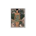 Picture of Tropical Lady II _GroupedProduct_Rectangle_Portrait_Canvas_Framed_