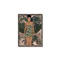 Picture of Tropical Lady II _GroupedProduct_Rectangle_Portrait_Canvas_Framed_