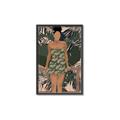 Picture of Tropical Lady II _GroupedProduct_Rectangle_Portrait_Canvas_Framed_