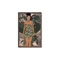 Picture of Tropical Lady II _GroupedProduct_Rectangle_Portrait_Canvas_Framed_