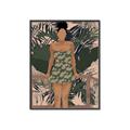 Picture of Tropical Lady II _GroupedProduct_Rectangle_Portrait_Canvas_Framed_
