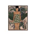 Picture of Tropical Lady II _GroupedProduct_Rectangle_Portrait_Canvas_Framed_