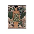 Picture of Tropical Lady II _GroupedProduct_Rectangle_Portrait_Canvas_Framed_