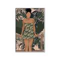 Picture of Tropical Lady II _GroupedProduct_Rectangle_Portrait_Canvas_Framed_