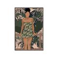 Picture of Tropical Lady II _GroupedProduct_Rectangle_Portrait_Canvas_Framed_