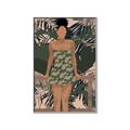 Picture of Tropical Lady II _GroupedProduct_Rectangle_Portrait_Canvas_Framed_