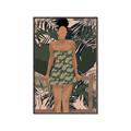Picture of Tropical Lady II _GroupedProduct_Rectangle_Portrait_Canvas_Framed_