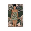 Picture of Tropical Lady II _GroupedProduct_Rectangle_Portrait_Canvas_Framed_