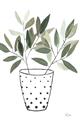 Picture of Leaves in Fun Vase I _GroupedProduct_Rectangle_Portrait_Unframed_Print_Only_
