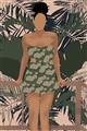 Picture of Tropical Lady II _GroupedProduct_Rectangle_Portrait_Unframed_Print_Only_