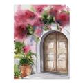 Picture of Red Floral Arch _GroupedProduct_Rectangle_Portrait_Unframed_Print_Only_