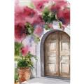Picture of Red Floral Arch _GroupedProduct_Rectangle_Portrait_Unframed_Print_Only_