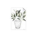 Picture of Leaves in Fun Vase I _GroupedProduct_Rectangle_Portrait_Unframed_Print_Only_