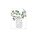 Picture of Leaves in Fun Vase II  _GroupedProduct_Rectangle_Portrait_Unframed_Print_Only_