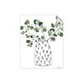 Picture of Leaves in Fun Vase II  _GroupedProduct_Rectangle_Portrait_Unframed_Print_Only_