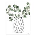 Picture of Leaves in Fun Vase II  _GroupedProduct_Rectangle_Portrait_Unframed_Print_Only_