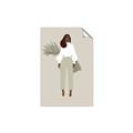 Picture of Palm Girl Fashion I _GroupedProduct_Rectangle_Portrait_Unframed_Print_Only_