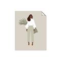 Picture of Palm Girl Fashion I _GroupedProduct_Rectangle_Portrait_Unframed_Print_Only_
