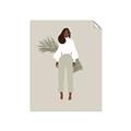 Picture of Palm Girl Fashion I _GroupedProduct_Rectangle_Portrait_Unframed_Print_Only_