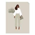 Picture of Palm Girl Fashion I _GroupedProduct_Rectangle_Portrait_Unframed_Print_Only_