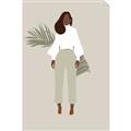 Picture of Palm Girl Fashion I _GroupedProduct_Rectangle_Portrait_Unframed_Print_Only_