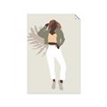 Picture of Palm Girl Fashion II  _GroupedProduct_Rectangle_Portrait_Unframed_Print_Only_