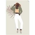 Picture of Palm Girl Fashion II  _GroupedProduct_Rectangle_Portrait_Unframed_Print_Only_