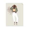 Picture of Palm Girl Fashion II  _GroupedProduct_Rectangle_Portrait_Unframed_Print_Only_