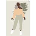Picture of Palm Girl Fashion IV _GroupedProduct_Rectangle_Portrait_Unframed_Print_Only_