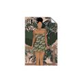 Picture of Tropical Lady II _GroupedProduct_Rectangle_Portrait_Unframed_Print_Only_
