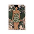 Picture of Tropical Lady II _GroupedProduct_Rectangle_Portrait_Unframed_Print_Only_