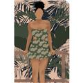 Picture of Tropical Lady II _GroupedProduct_Rectangle_Portrait_Unframed_Print_Only_