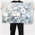 Picture of Blue Magnolias _GroupedProduct_Rectangle_Landscape_Canvas_