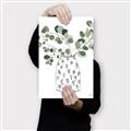 Picture of Leaves in Fun Vase II  _GroupedProduct_Rectangle_Portrait_Canvas_